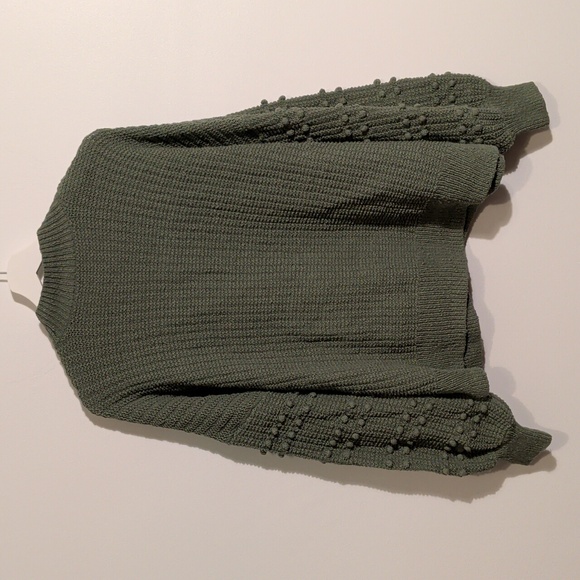 MADEWELL olive green bobble cardigan - size xxl - Picture 3 of 7